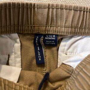 Janie and Jack Tan Corduroy Pants